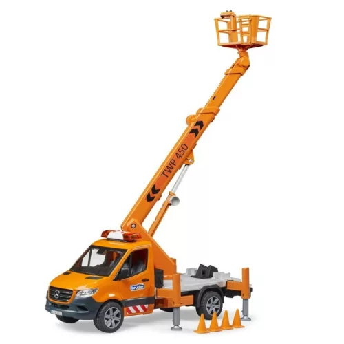 Bruder 02679 Mercedes-Benz Sprinter munkaemelővel