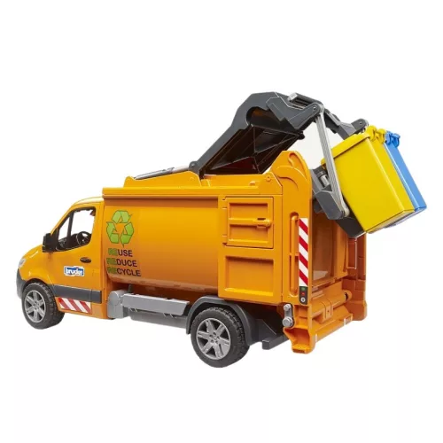 Bruder 02682 Mercedes-Benz Sprinter autómodell – Kommunális kukásautó