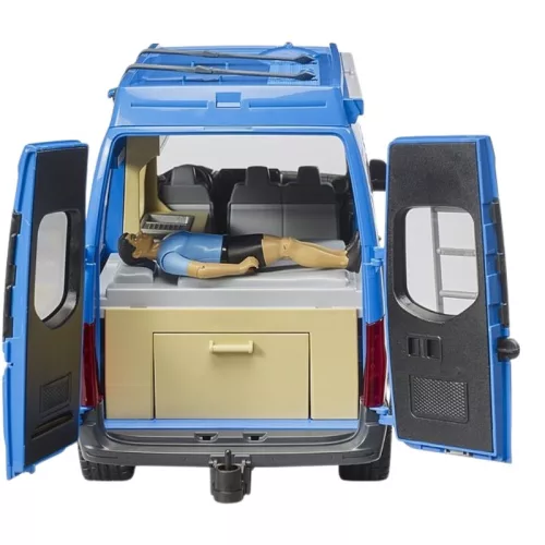 Bruder 02684 MB Sprinter lakóautó sofőrrel