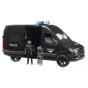 Bruder 02685 MB Sprinter rendőrségi különleges egység rendőrrel