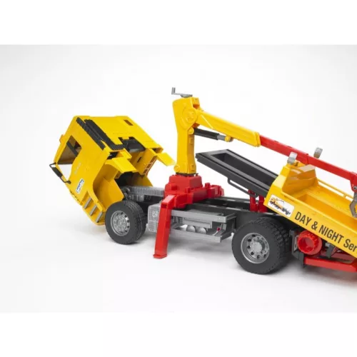 Bruder 02750 MAN autószállító teherautó terepjáróval