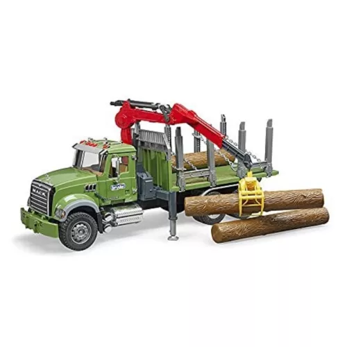 Bruder 02824 Mack Granite rönkszállító kamion