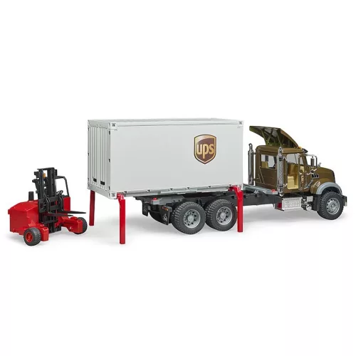 Bruder 02828 MACK Granite UPS logisztikai kamion