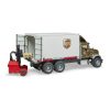 Bruder 02828 MACK Granite UPS logisztikai kamion