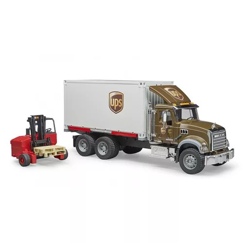 Bruder 02828 MACK Granite UPS logisztikai kamion