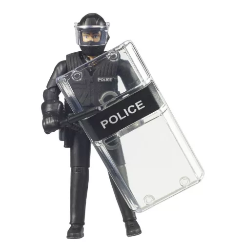 Bruder 62151 bworld rendőr különleges alakulat figura pajzzsal