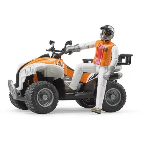Bruder 63000 Quad figurával