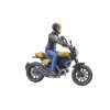 Bruder 63053 Ducati Scrambler Full Throttle motorkerékpár motoros figurával