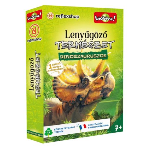 Lenyűgöző természet: Dinoszauruszok kártyajáték