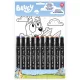 Bluey színezz számok szerint készlet – 10 db filctollal, 2 db képpel