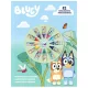 Bluey füzet 12 db mini zsírkrétával