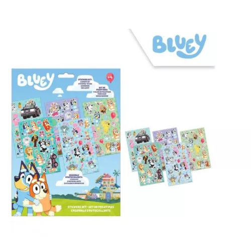 Bluey matrica készlet