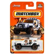 Matchbox Metal Series 99/100 - Jeep Wrangler Superlift fehér kisautó