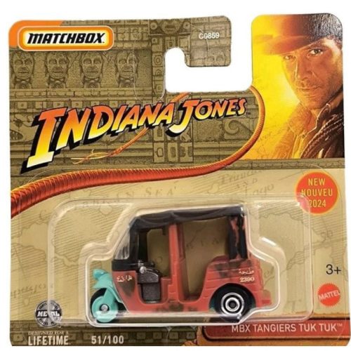 Matchbox 1:64 kisautó 51/100 Indiana Jones MXB Tangiers Tuk Tuk