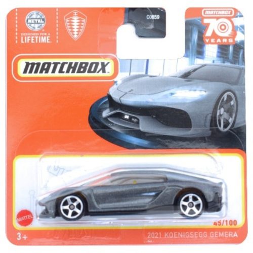 Matchbox 1:64 kisautó 55/125 2021 Koenigsegg Gemera