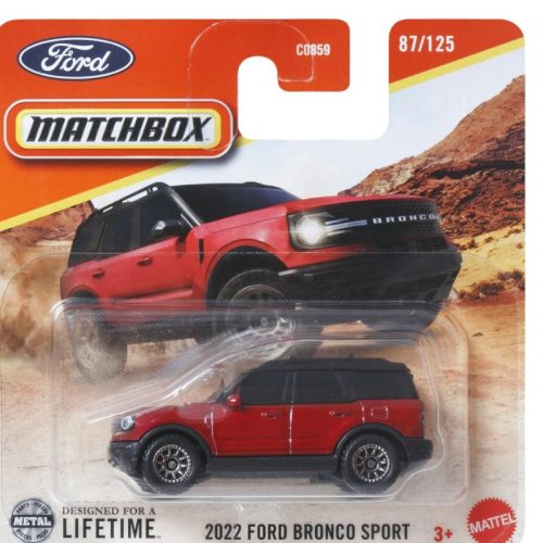 Matchbox 1:64 kisautó 87/125 2022 Ford Bronco Sport