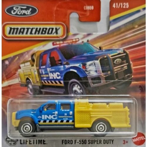 Matchbox 1:64 kisautó 41/125 Ford F-550 Super Duty