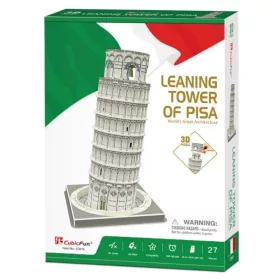 CubicFun C241 3D mini puzzle – Pisa-i ferde torony (27 db)