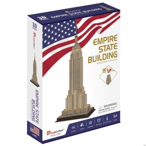CubicFun C246H 3D kicsi puzzle - Empire State Building (54 db-os)