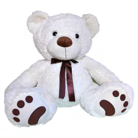 Beni maci – krém színű óriás mackó plüss figura (150 cm)