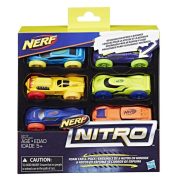 NERF Nitro szivacs kisautó készlet 2. (6 db-os) 