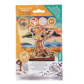 Craft Buddy Crystal Art Wildlife Buddies gyémántszemes kirakó – Zsiráf