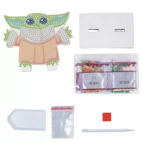 Craft Buddy Crystal Art Buddies Star Wars gyémántszemes kirakó – Grogu
