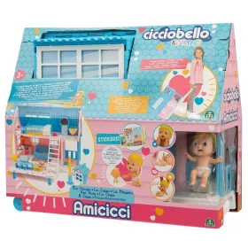 Amicicci guruló babaház Cicciobello babával