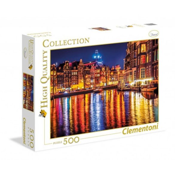 Clementoni 35037 High Quality Collection puzzle - Amszterdam (500 db-os)