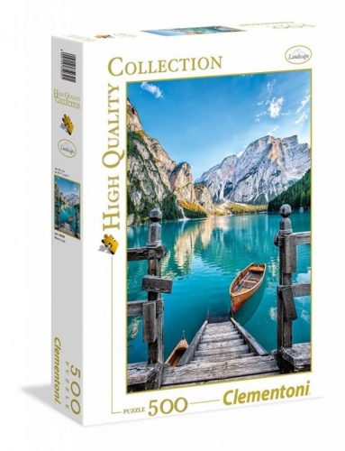 Clementoni 35039 High Quality Collection puzzle - Braies-tó (500 db-os)