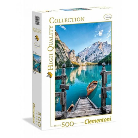 Clementoni 35039 High Quality Collection puzzle - Braies-tó (500 db-os)