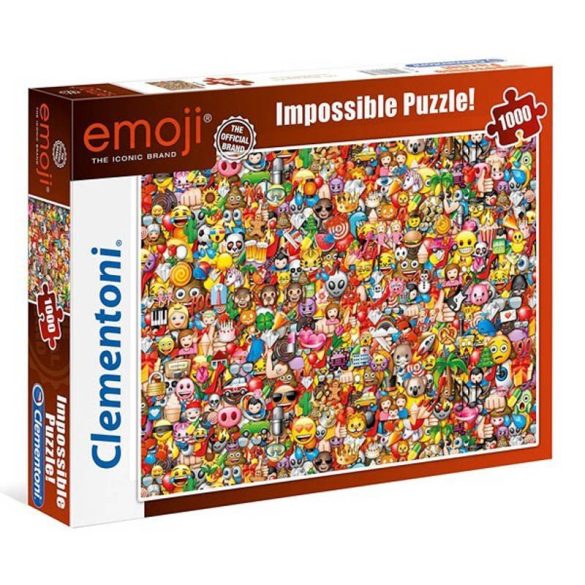 Clementoni 39388 Impossible puzzle - Emojik (1000 db-os)