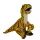 Plüss figura Velociraptor dinoszaurusz (30 cm)