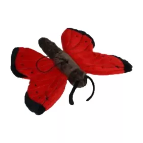 Piros plüss pillangó (15 cm)