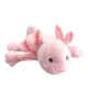 Rózsaszín axolotl plüss figura (26 cm)