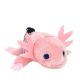 Rózsaszín axolotl plüss kulcstartó (10 cm)