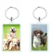 3D Kutyák akril kulcstartó