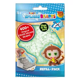 CRAZE Splash Beadys utántöltő csomag – Sötétben világító fehér gyöngy