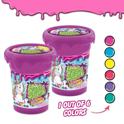 Craze Magic Slime – Surprise Unicorn meglepetés slime unikornis figurával (1 db)