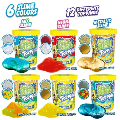 Craze Magic Slime – Topping SpongeBob meglepetés slime (1 db)