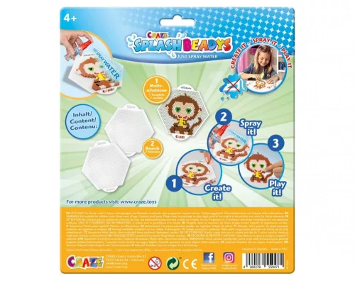 CRAZE Splash Beadys kiegészítő – Alkotó tábla és sablon