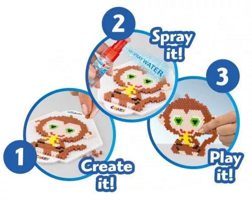 CRAZE Splash Beadys kiegészítő – Alkotó tábla és sablon