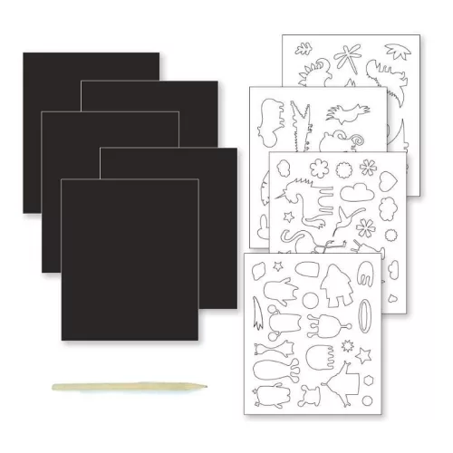 Sycomore Karckép technika – Színes figurák