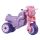 Lábbal hajtós, rózsaszín-lila cross motor