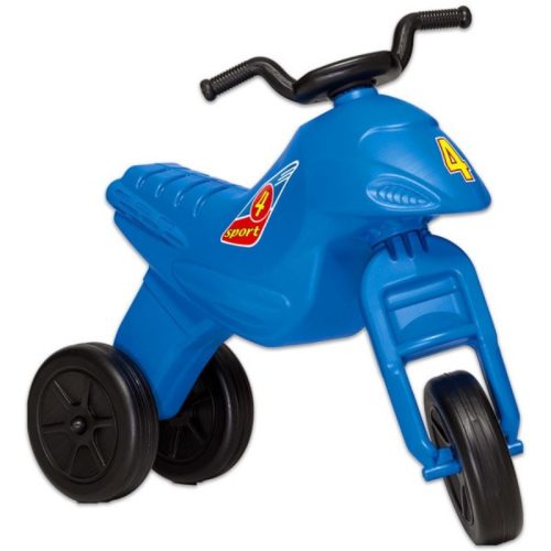 Super Bike 4 Maxi lábbal hajtós kismotor kék színben