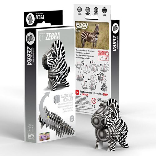 Eugy 3D puzzle 011 - Zebra