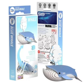 Eugy 066 3D puzzle – Kék bálna (066 db)
