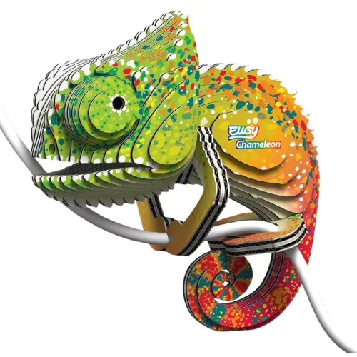 Eugy 075 3D puzzle – Kaméleon (70 db)