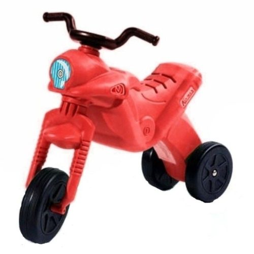 Lábbal hajtós enduro MAXI játékmotor piros színben