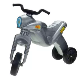 Lábbal hajtós enduro MAXI játékmotor szürke színben